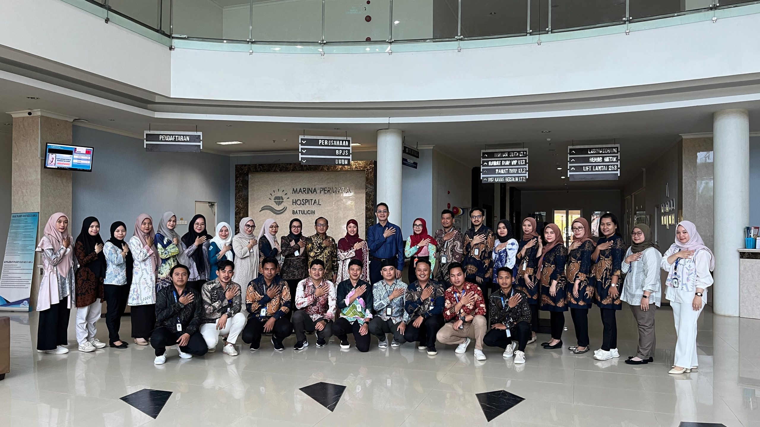 Dewan Pengawas Lakukan Kunjungan dan Rapat Bersama Direksi RS Marina Permata